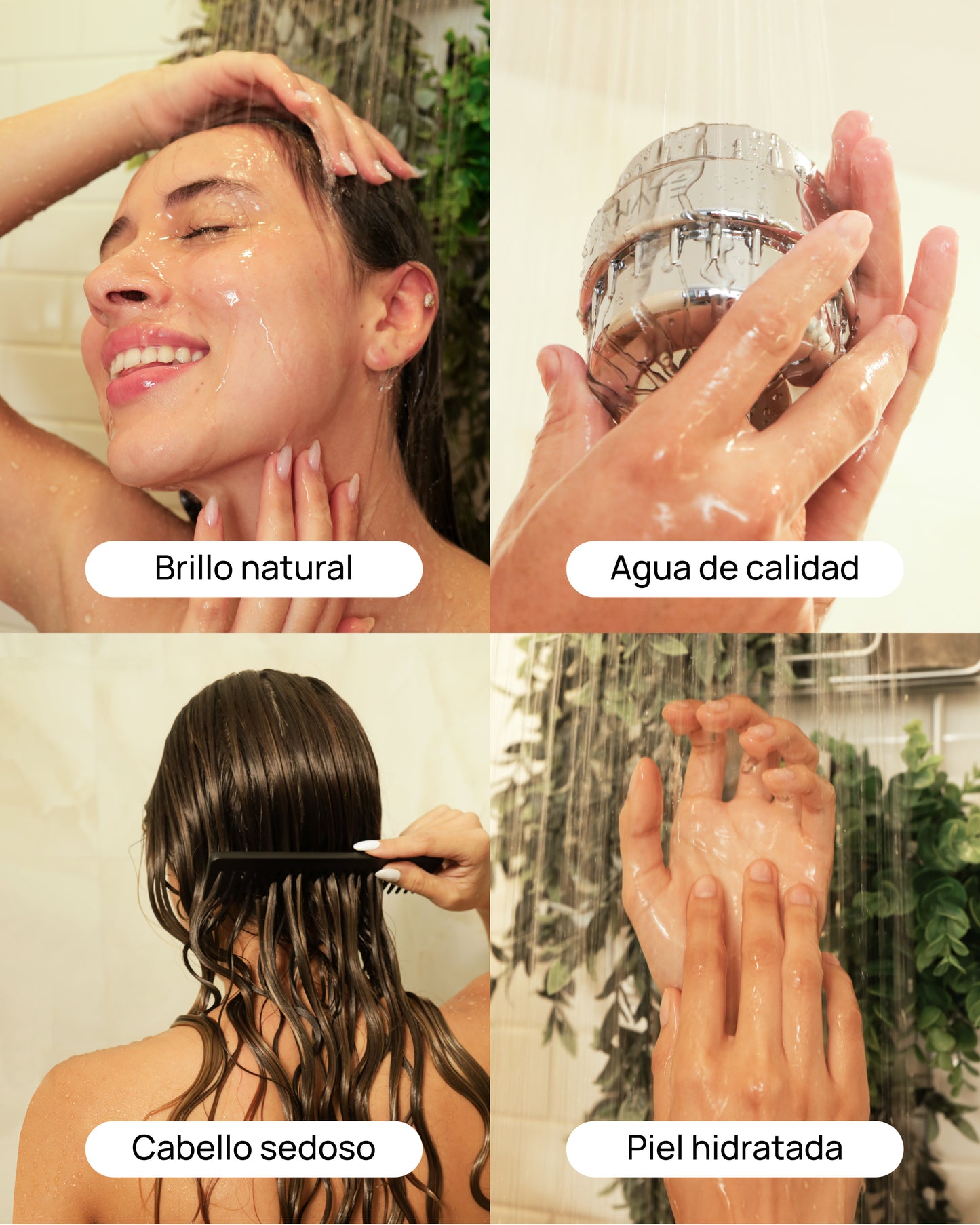 4 pack Repuesto de Filtro de Ducha SIN suscripción