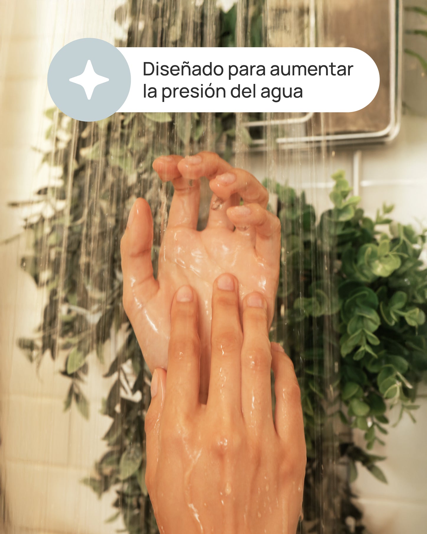 "The Square" Shower Head