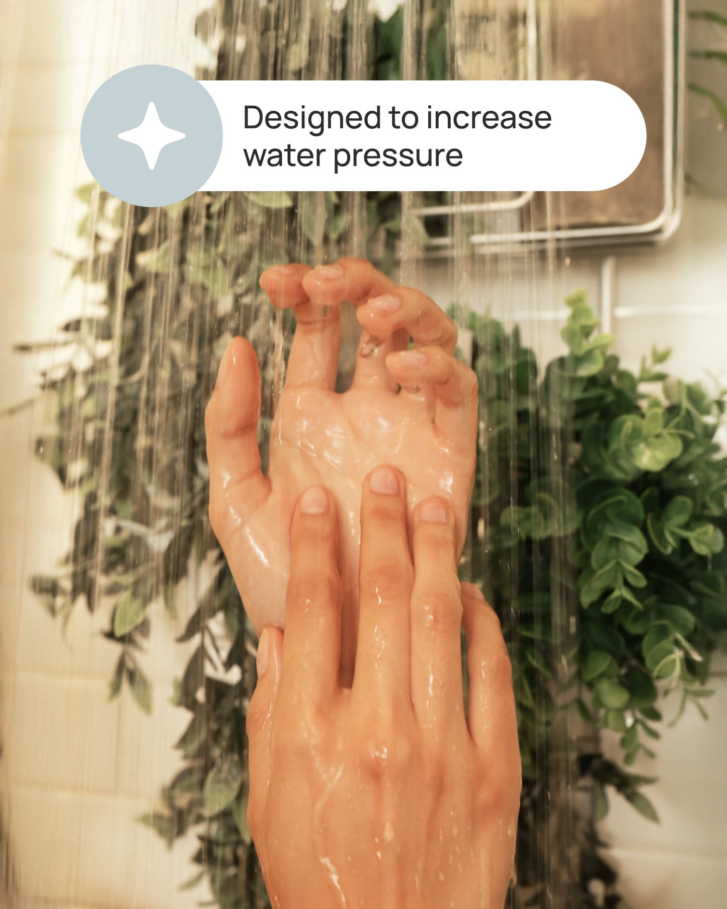 "The Square" Shower Head